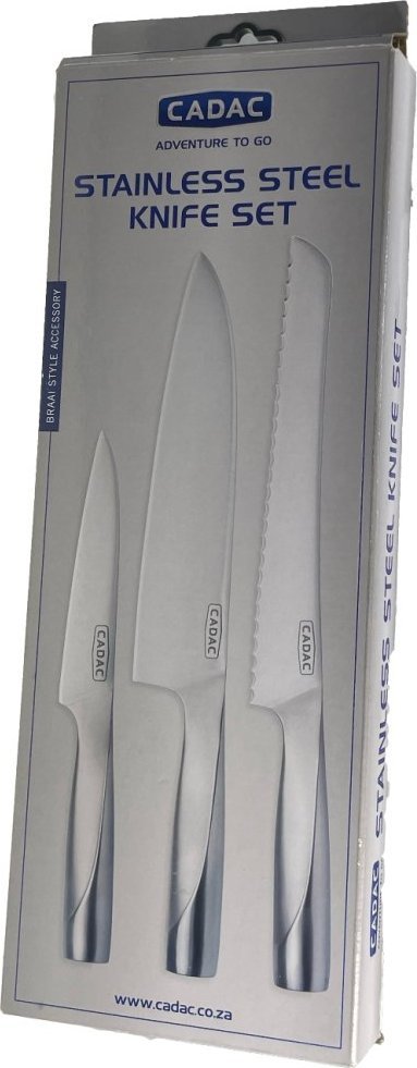 Cadac Noże ze stali nierdzewnej CADAC 3szt