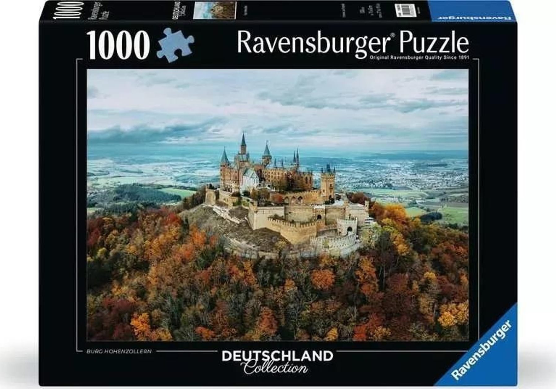 Ravensburger Puzzle Zamek Hohenzollernów 1000 elementów