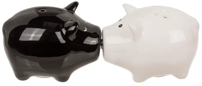 Solniczka i Pieprzniczka - Świnki z Magnetycznymi Noskami