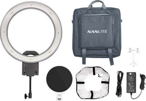 Lampa pierścieniowa Nanlite Halo 19 LED z torbą transportową