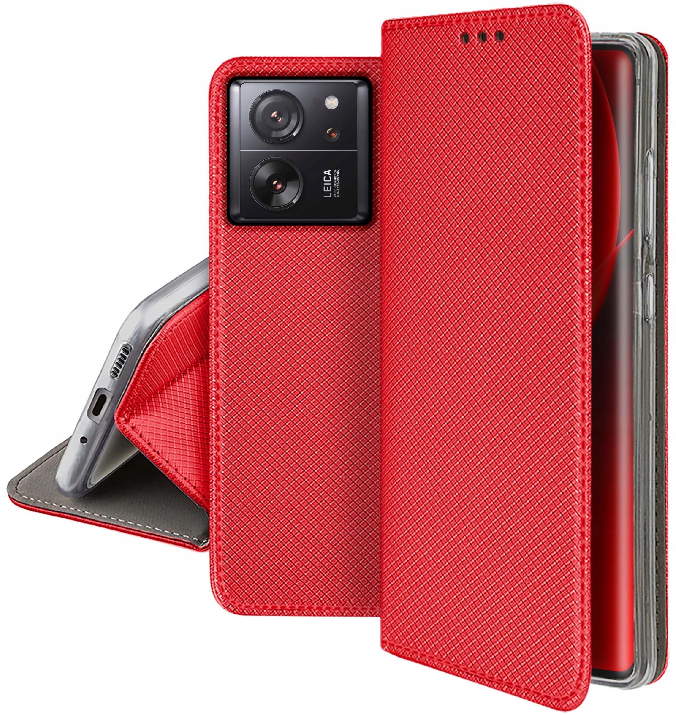 Etui do Xiaomi 13T | 13T Pro SMART MAGNET CASE PORTFEL + SZKŁO OCHRONNE 9H