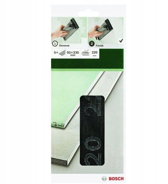 Bosch DIY siatka ścierna 93x230mm K220