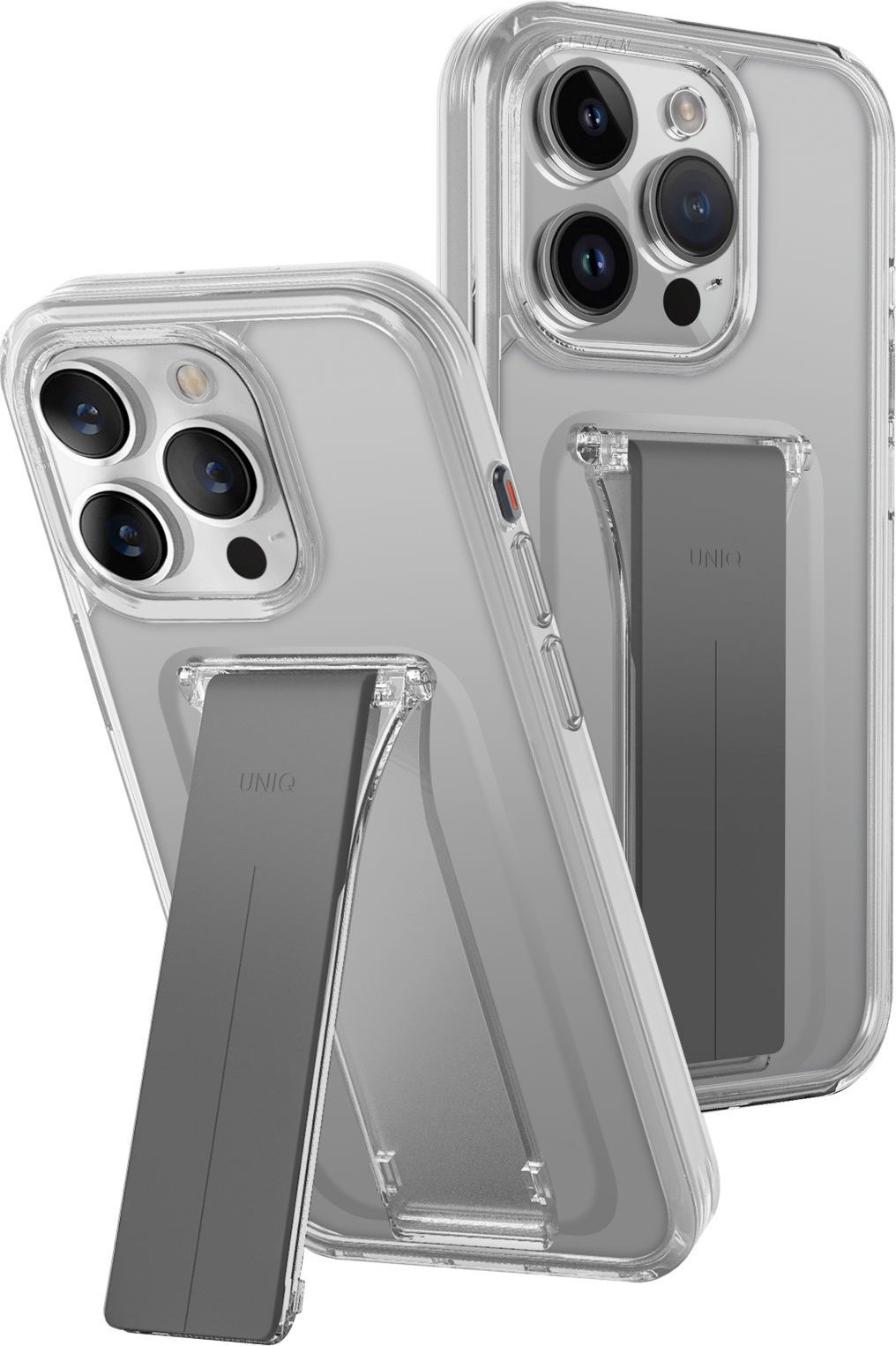 Uniq UNIQ etui Heldro Mount with Stand iPhone 15 Pro Max 6.7" przeźroczysty/lucent clear