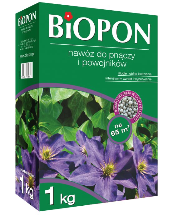 Biopon Nawóz granulowany do powojników i pnączy 1kg (1196)