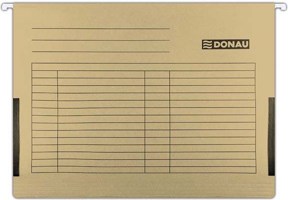 Donau TECZKA WISZĄCA.Z BOCZKAMI A4 BRĄZOWA (7420905-02)