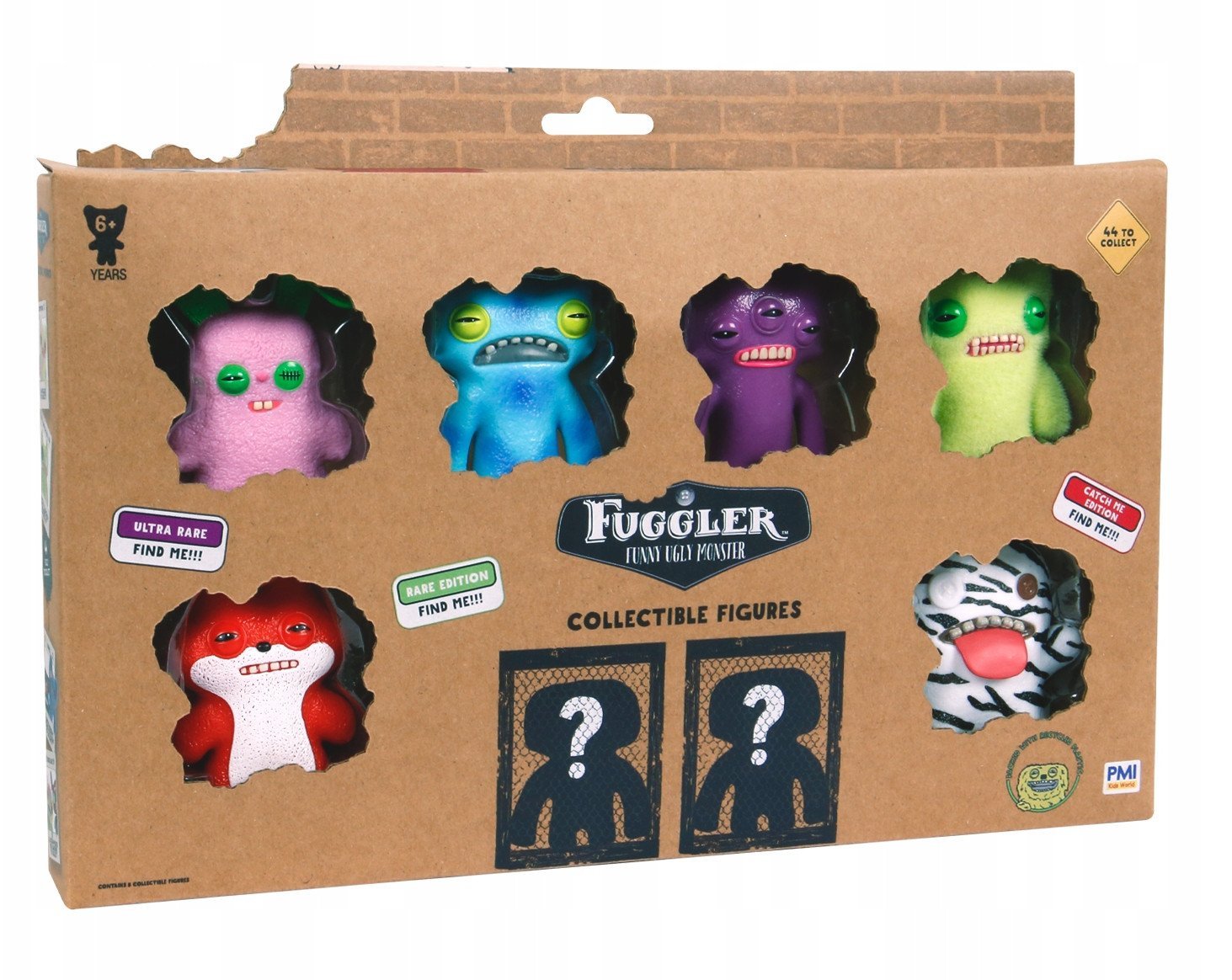 FUGGLER COLLECTIBLE FIGURES DELUXE 8 PK ASS - assorted