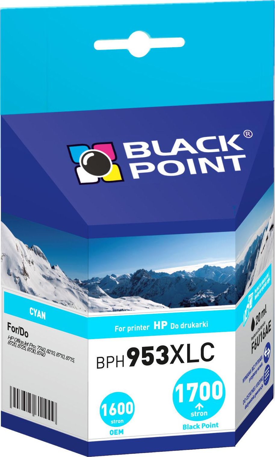Tusz Black Point Tusz BPH953XLC (cyan)
