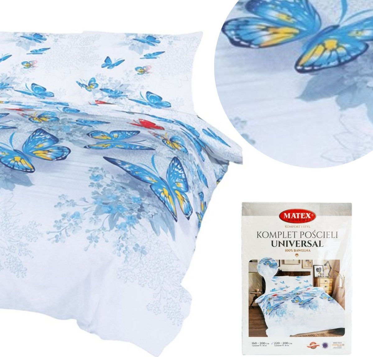 Multitex Pościel 220 x 200 Bawełniana UNIVERSAL MATEX 06