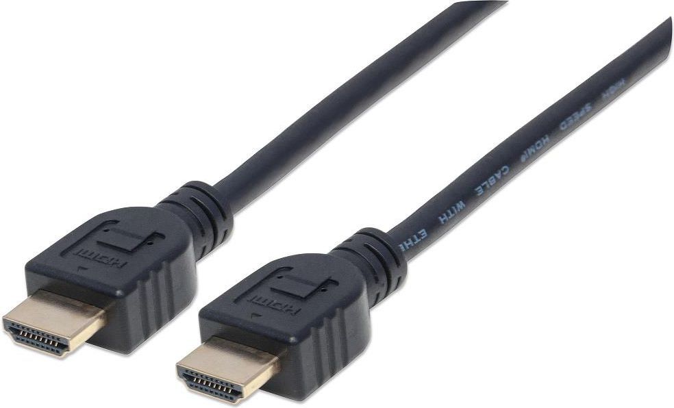 Kabel Manhattan HDMI - HDMI 4K 5m czarny (353953)