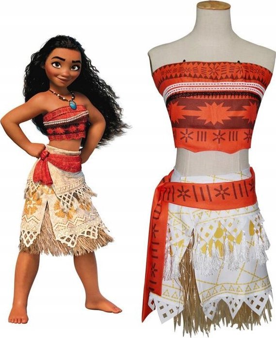 Korbi STRÓJ VAIANA MOANA PRZEBRANIE OCEANU DOROSŁY XL