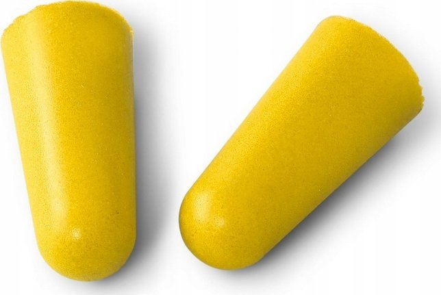 Zatyczki do uszu BEESWIFT QUED301, opak. kartonowe, 200 par, żółte
