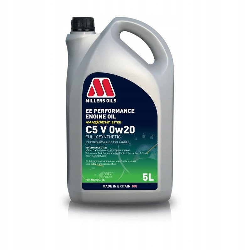 8596-5L Olej silnikowy Millers EE PERFORMANCE C5 V 0w20