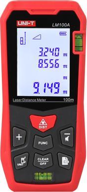 Dalmierz laserowy Uni-T Miernik dystansu Uni-T LM100A