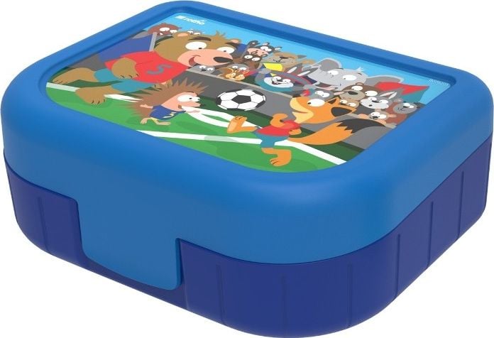 Rotho Pojemnik śniadaniowy dla dzieci 1 L MEMORY football