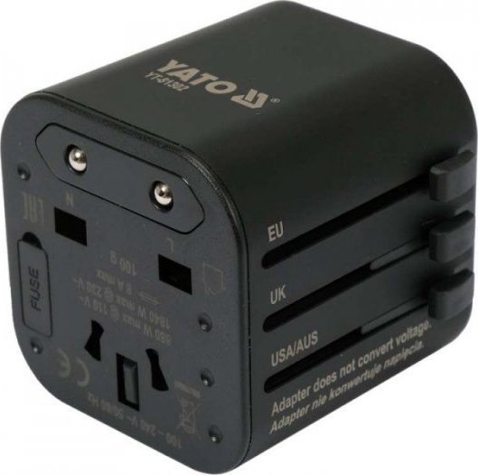 Yato Adapter Podróżny Uniwersalny