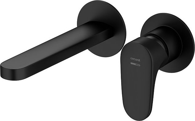 Bateria umywalkowa Cersanit Inverto podtynkowa czarny (S951-296)