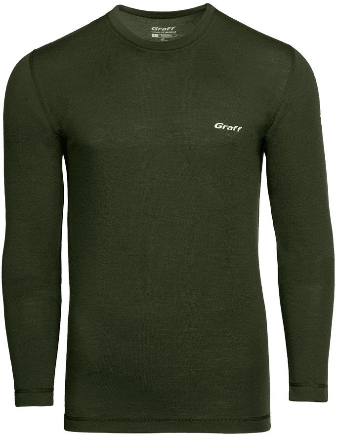 Koszulka termoaktywna męska Graff 916-7 Merino Warm