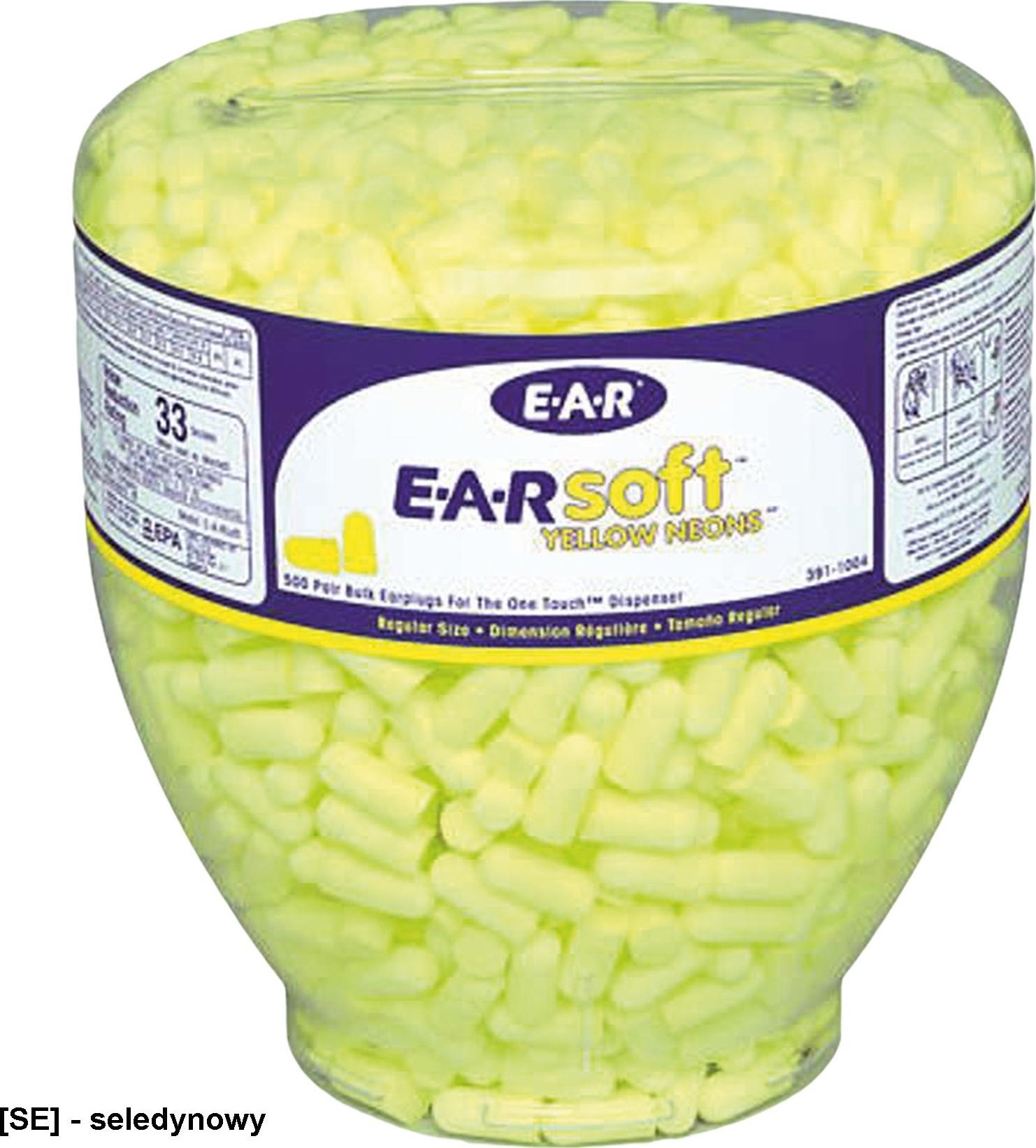 R.E.I.S. 3M-EARSOFT-PD02 - ZATYCZKI DO USZU SNR=36 dB