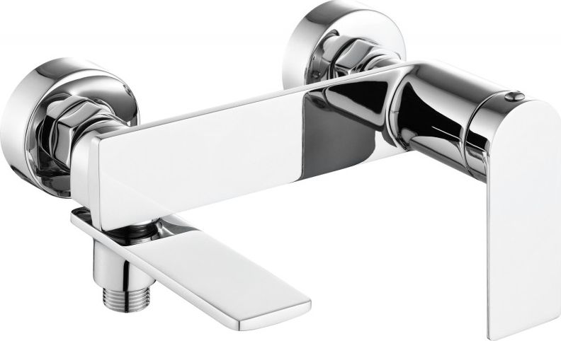 Bateria wannowa Mexen Zero ścienne chrom