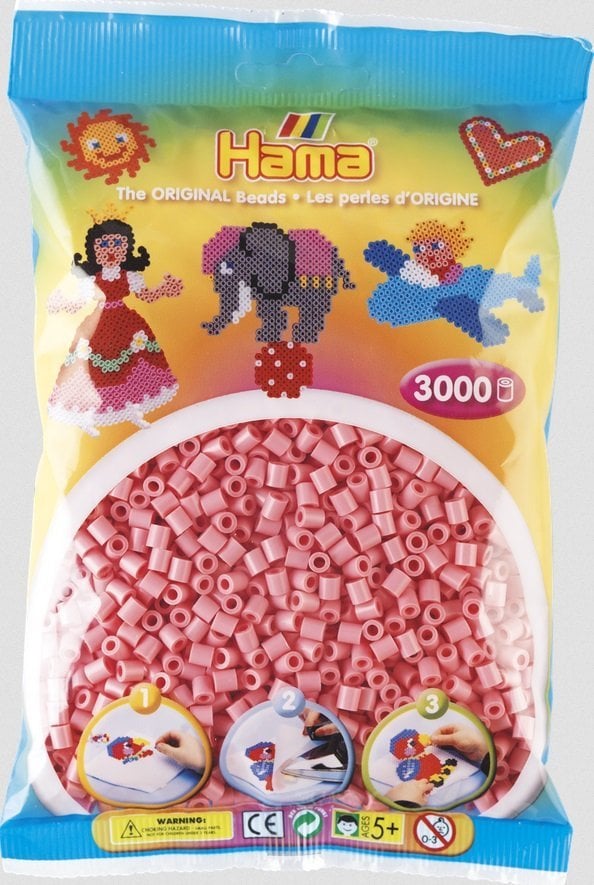 Revell Hama midi perler 3000stk pink