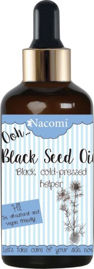 Nacomi Black Seed Oil olej z nasion czarnuszki z pipetą 50ml