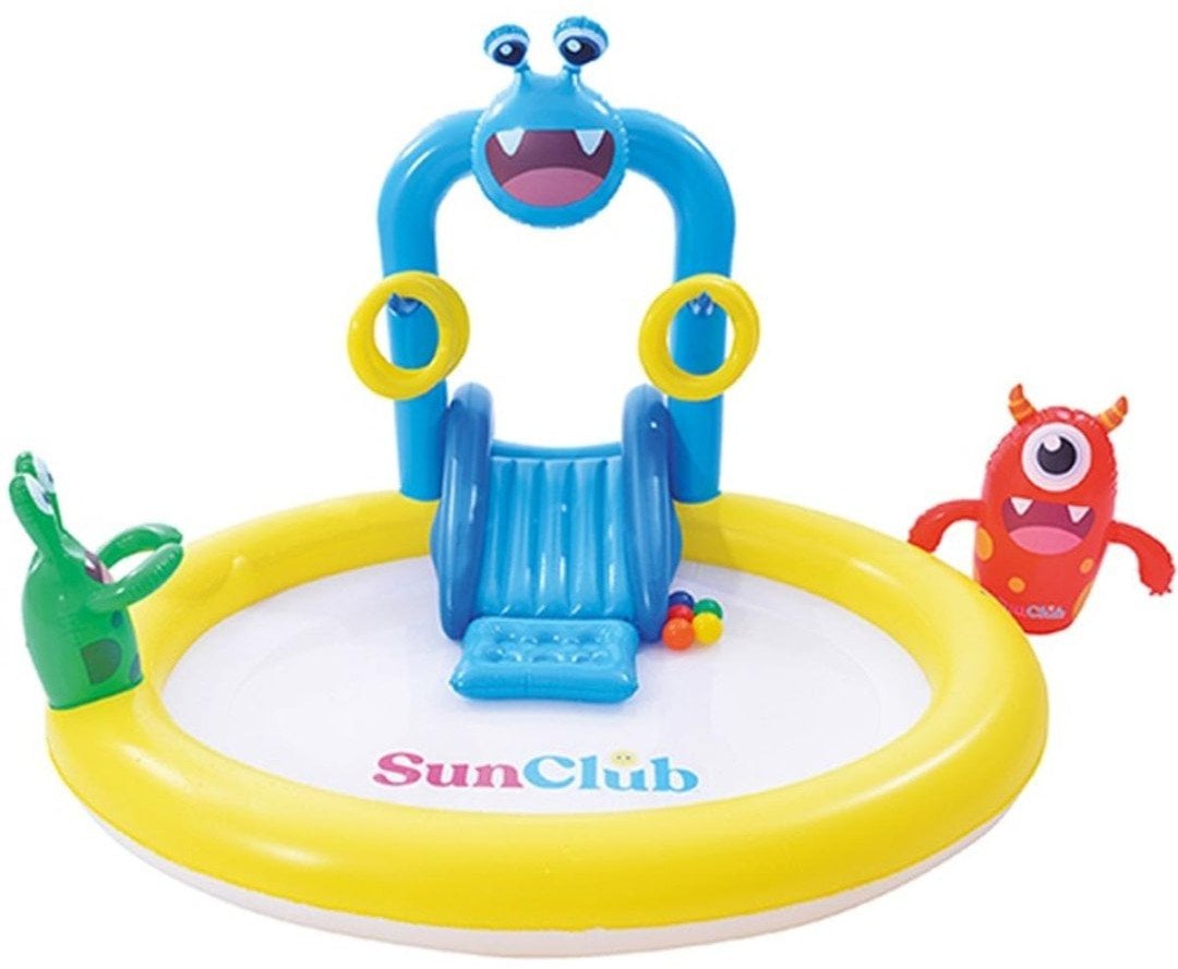 BASEN DZIECIĘCY PLAC ZABAW MONSTER 178x171x121CM 51141