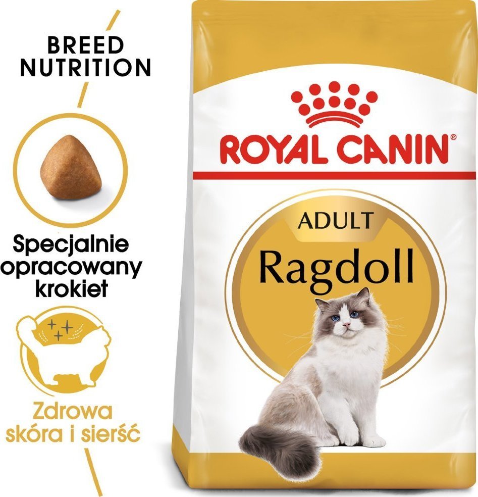 Royal Canin Ragdoll Adult 2kg + gratis