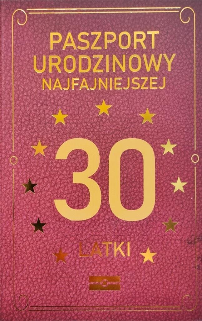 Yeku Karnet Urodzinowy 30 JCX - 036