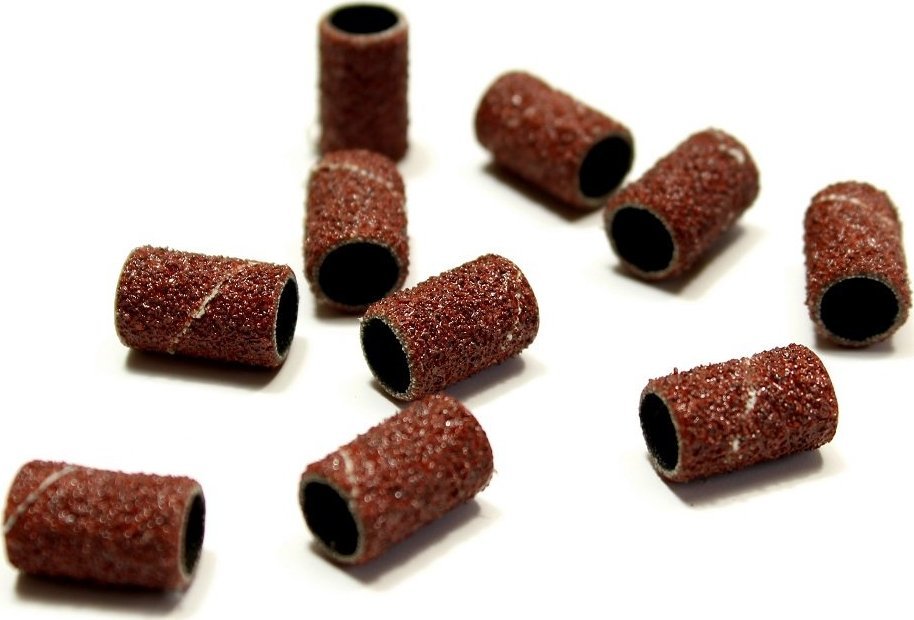 Cosmetics Zone Nakładki ścierne #120 6 mm 10 szt.