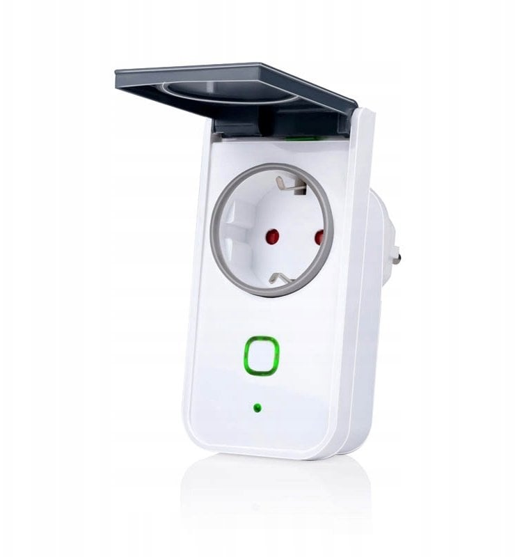 inteligentny gniazdo Wi-Fi, pomiar zużycia energii 230 V 3,7 kW