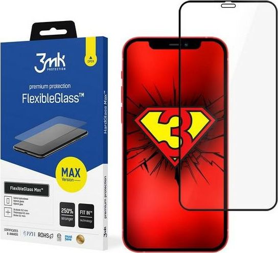 3MK FlexibleGlass Max do Apple iPhone 12 Pro Max