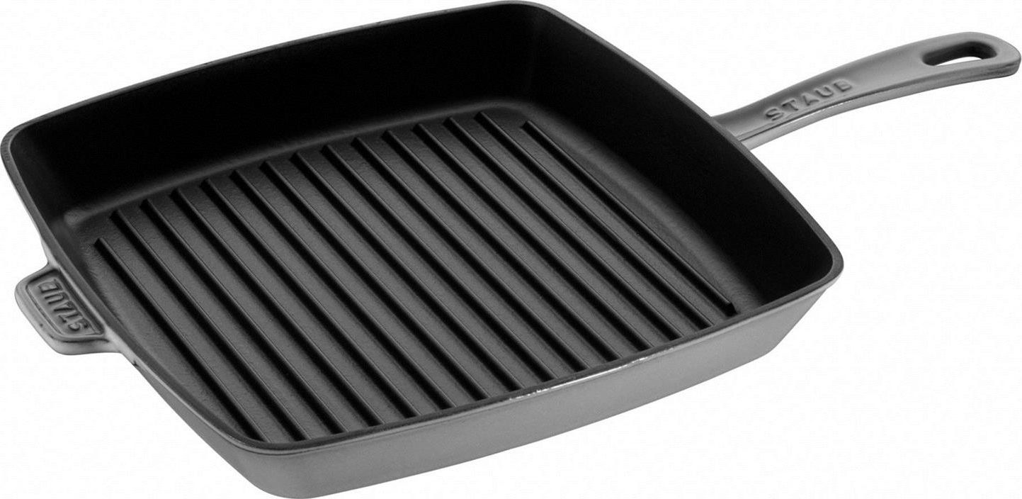 Patelnia STAUB grillowa Żeliwna 30cm