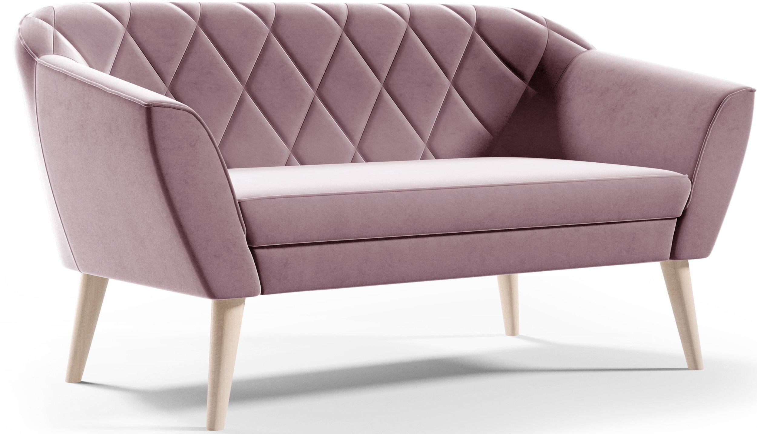 Sofa Skandynawska 2 osobowa GLORIA styl skand riviera 62