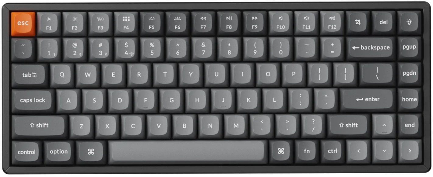 Klawiatura Keychron K2 Max QMK Hot Swap Keychron Super Brown (K2M-J3)