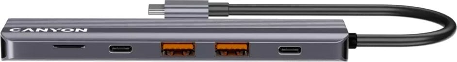 Canyon DS-17 USB Type-C 10000 Mbit/s Szary
