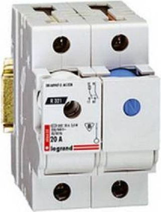 Legrand Rozłącznik bezpiecznikowy 1P+N 63A D02 R321 MAKS bez wkładek (606649)