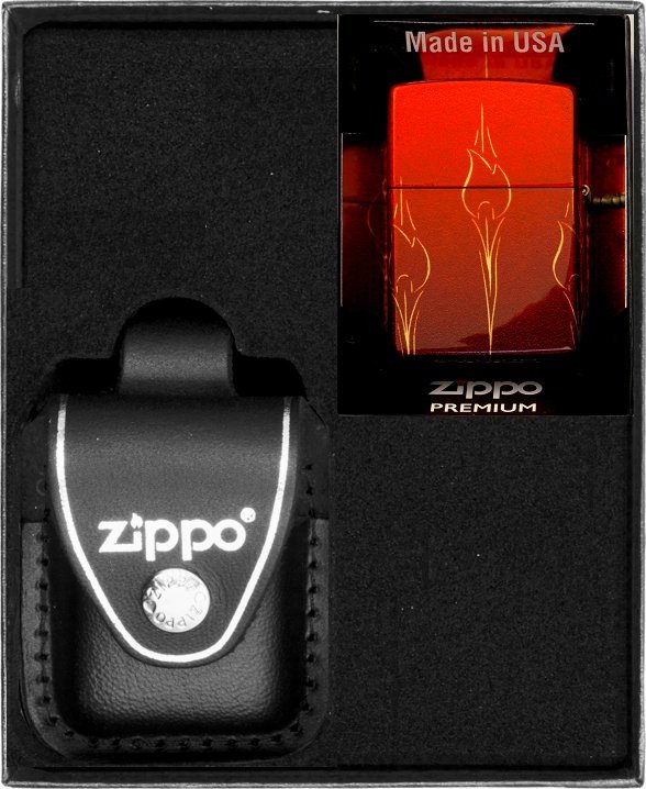 Zestaw ZIPPO Zapalniczka OMBRE FLAMES Prezentowy No3