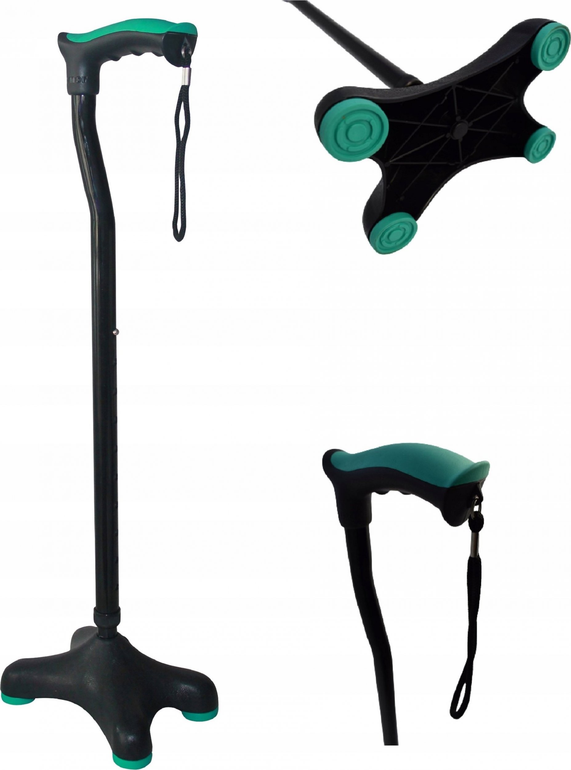 TYNOR LASKA INWALIDZKA TYPU CZWÓRNÓG CZARNA