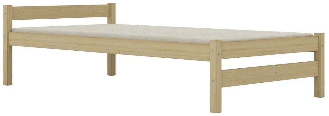 Łóżko młodzieżowe KOX-BED 90x200 sosna naturalna KOCOT KIDS