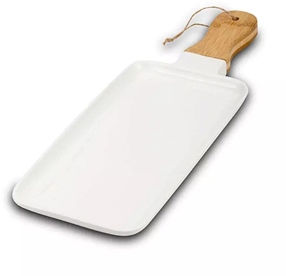 Talerz Taca do Serwowania Sałatek Przekąsek Porcelana NAVA 40,5 cm