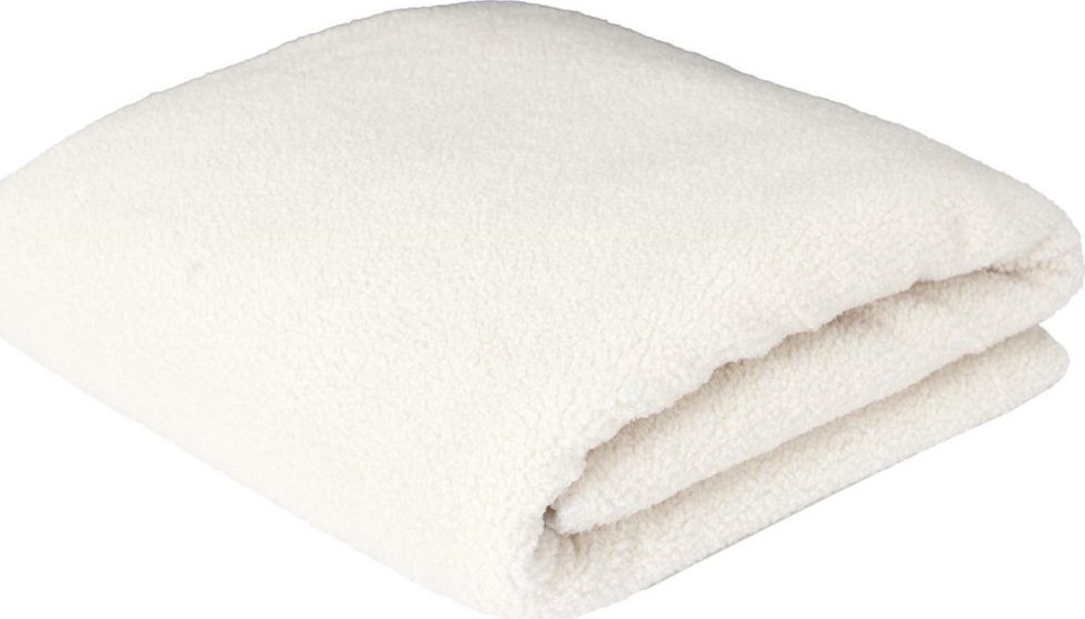 Pled Sherpa ecru 120x150cm