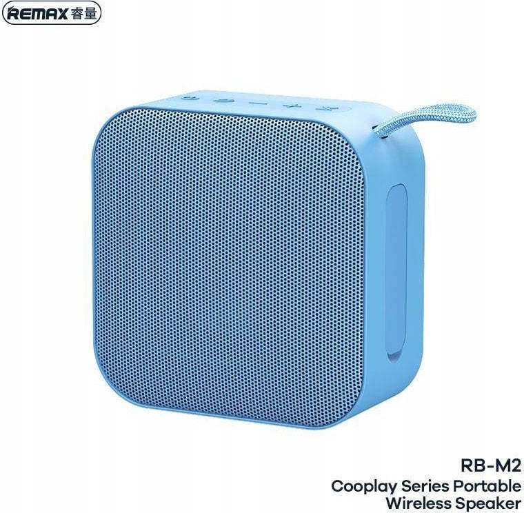 Głośnik Remax GŁOŚNIK REMAX COOPLAY SERIES RB-M2 WIRELESS LIGHT BLUE