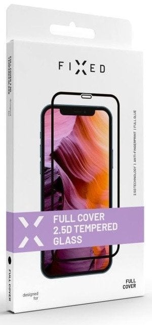 Fixed Screen protector | Honor | X6b | Tempered glass | Juodas | 2.5D