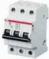 ABB Wyłącznik nadprądowy 3P S203 B 63A (2CDS253001R0635)