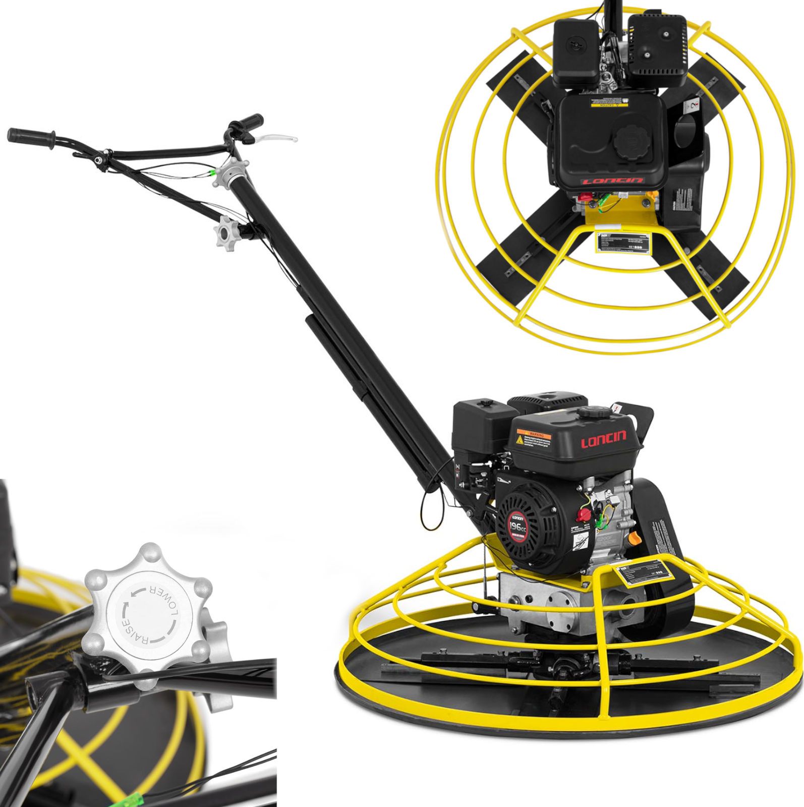 MSW Zacieraczka do betonu talerzowa spalinowa Zacieraczka do betonu talerzowa spalinowa