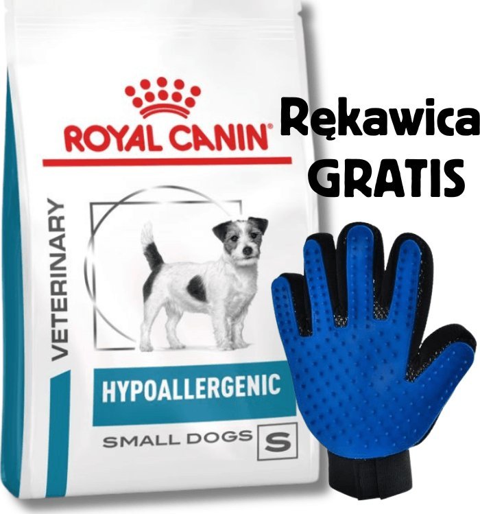 Royal Canin ROYAL CANIN Hypoallergenic Small Dog HSD24 3,5kg + Rękawica do czesania GRATIS!