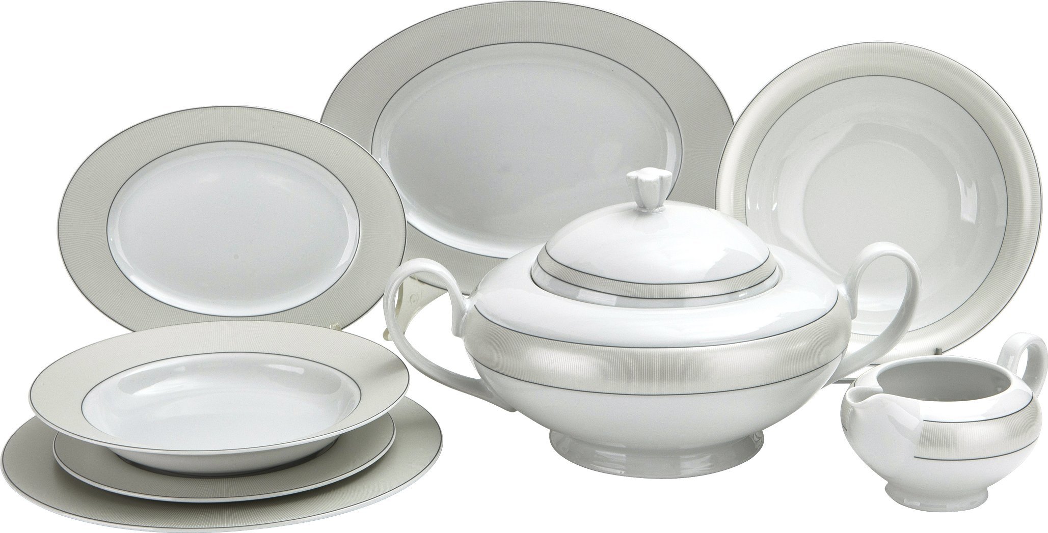 Karolina Serwis obiadowy dla 6 osób Dakota New 23 el.