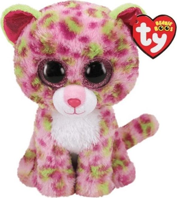 TY Beanie Boos Leopard różowy Lainey 24cm