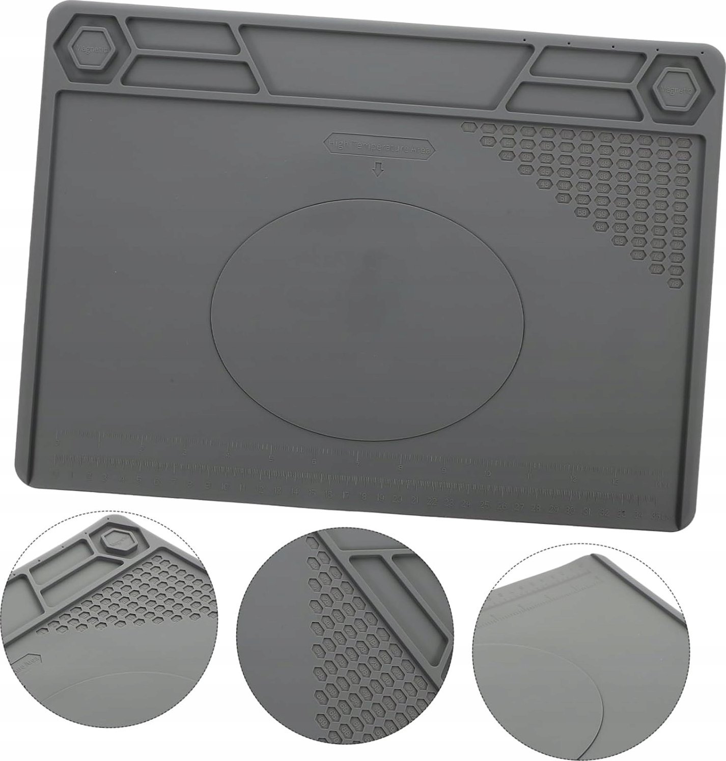 Geko Mata serwisowa silikonowa do lutowania 350x220mm (100)