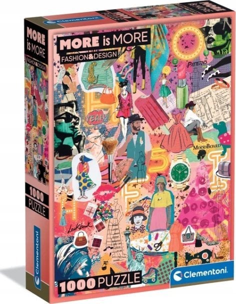 Clementoni Puzzle Compact Fashion & Design 1000 elementów (37071)